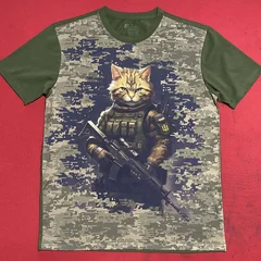 Котик Захисник олива